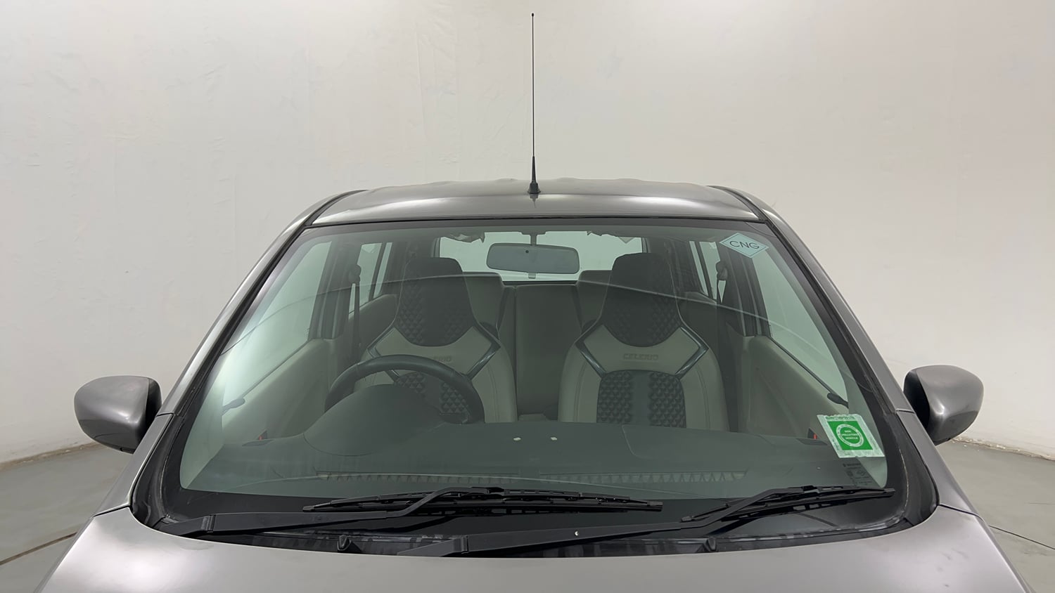 Used 2018 Maruti Suzuki Celerio VXi (O) CNG Cng Manual exterior FRONT WINDSHIELD VIEW