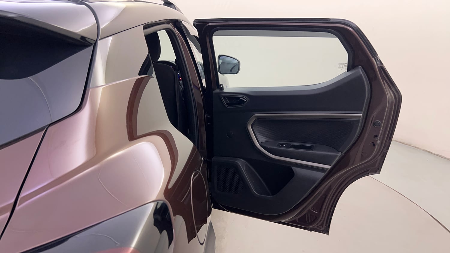Used 2021 Renault Kiger RXZ AMT Dual Tone Petrol Automatic interior RIGHT REAR DOOR OPEN VIEW