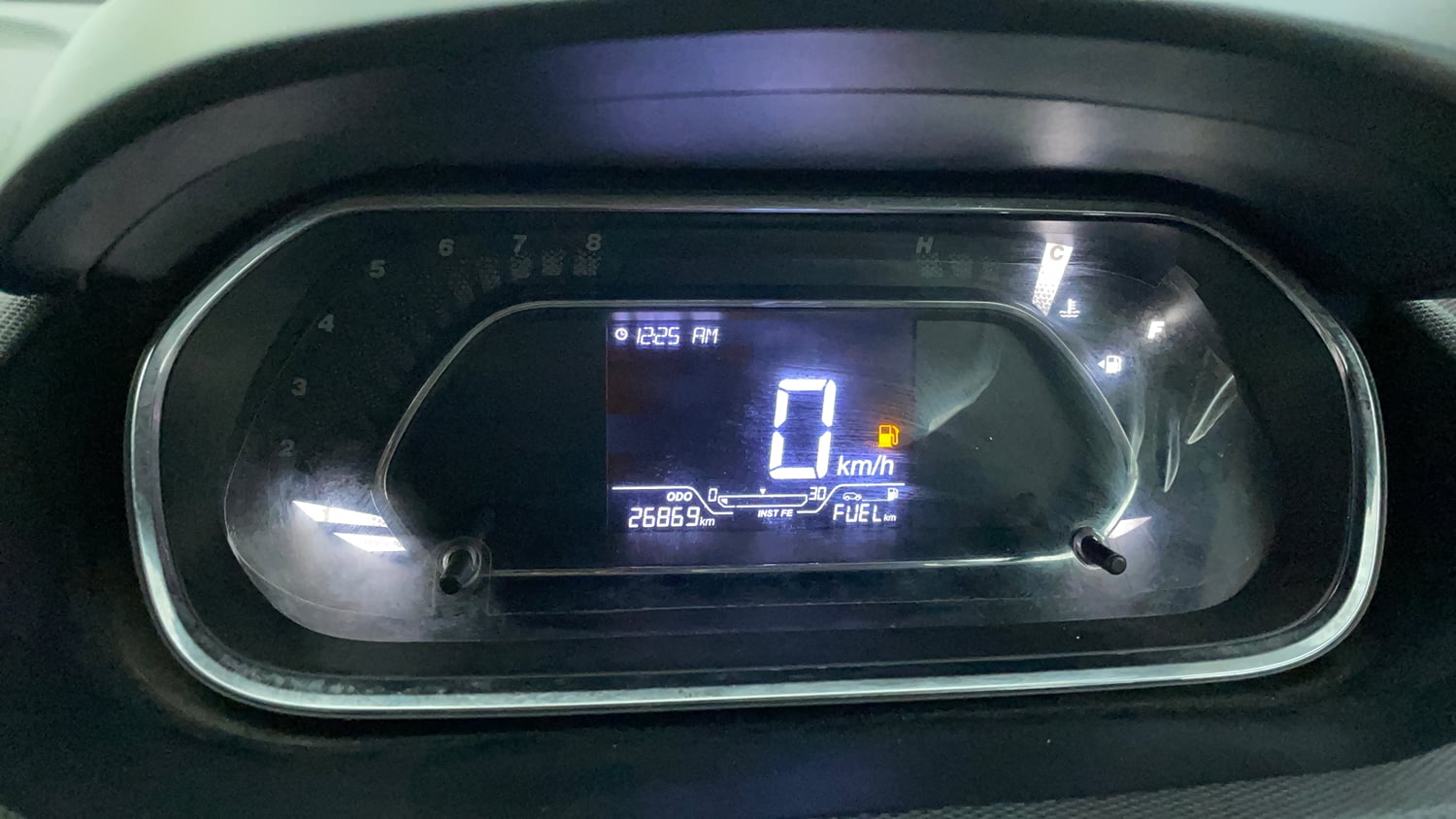Used 2020 Tata Tiago XZ Petrol Manual interior CLUSTERMETER VIEW