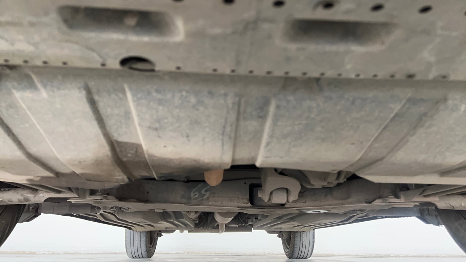 Used 2022 Maruti Suzuki S-Cross Sigma Petrol Manual extra FRONT LEFT UNDERBODY VIEW