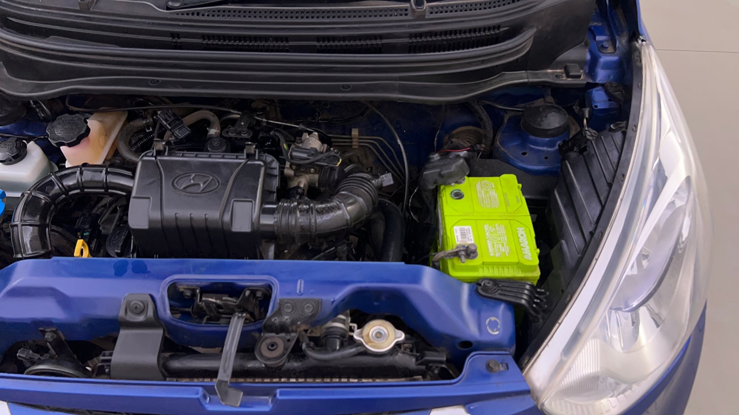 Used 2017 Hyundai Eon Era + Petrol Manual engine ENGINE LEFT SIDE VIEW