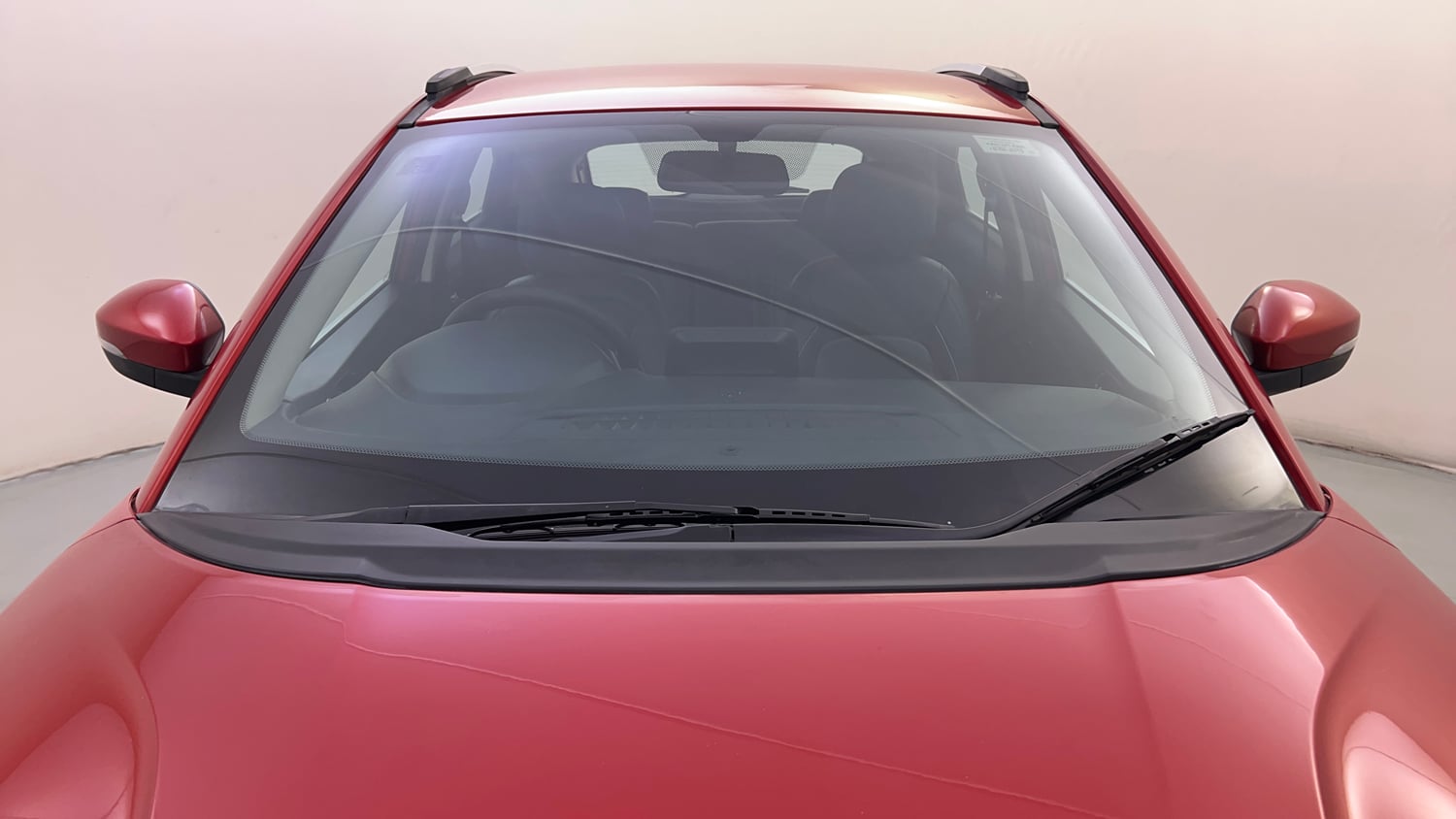 Used 2019 Tata Nexon XZA Plus Petrol Petrol Automatic exterior FRONT WINDSHIELD VIEW