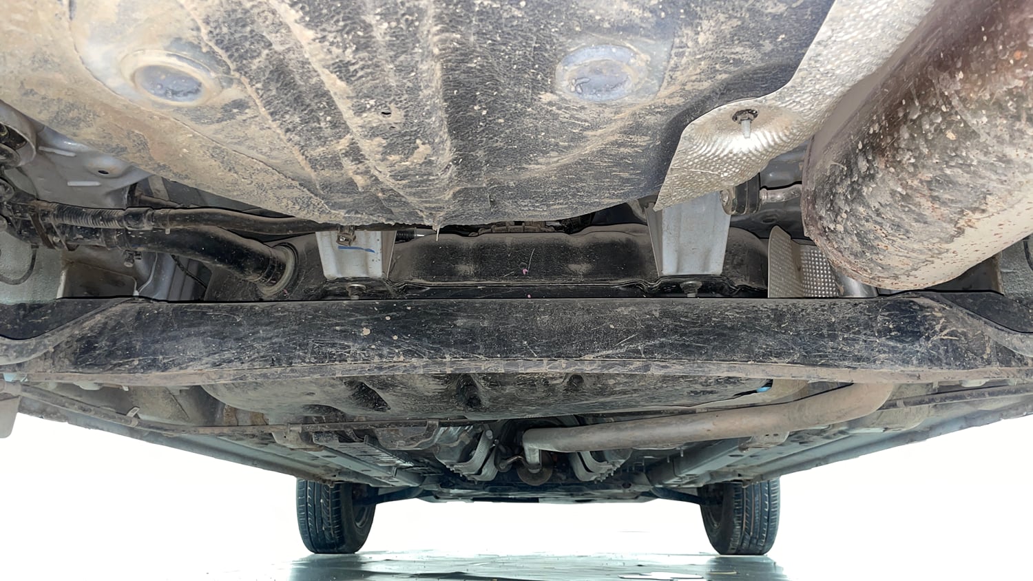 Used 2024 Hyundai Venue SX 1.2 Petrol Petrol Manual extra REAR UNDERBODY VIEW (TAKEN FROM REAR)