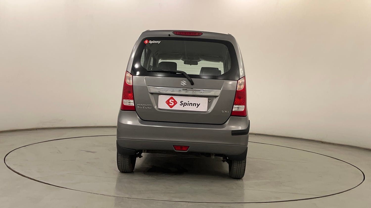 Used 2014 Maruti Suzuki Wagon R VXI Petrol Manual exterior BACK VIEW