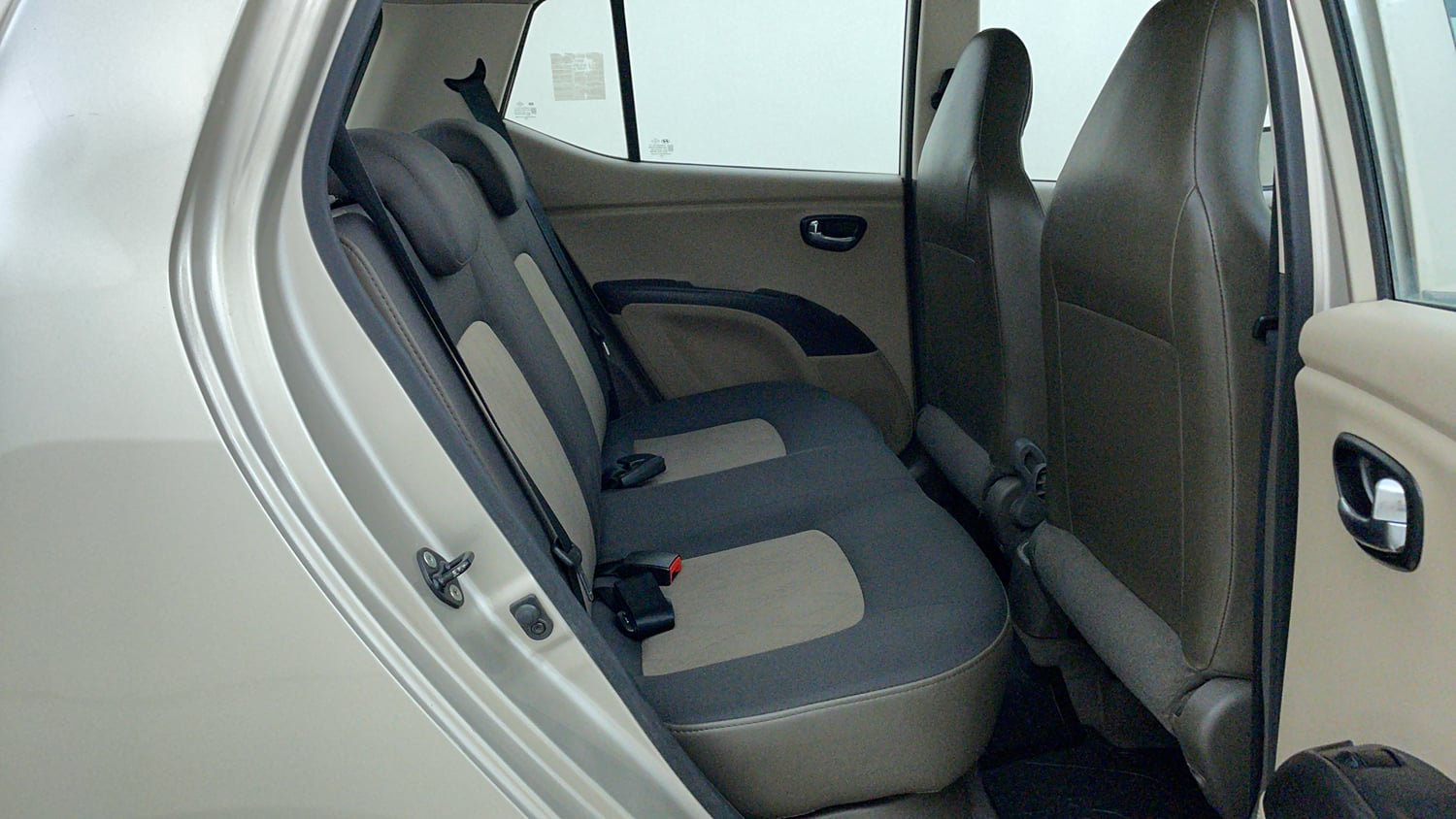 Used 2013 Hyundai i10 Sportz 1.2 Kappa2 Petrol Manual interior RIGHT SIDE REAR DOOR CABIN VIEW