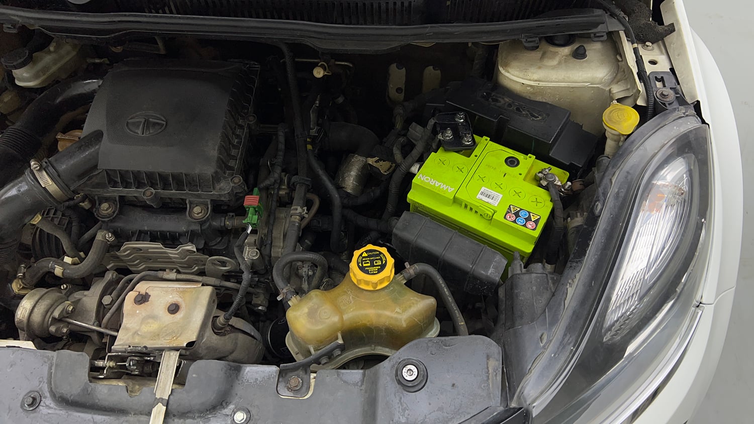 Used 2018 Tata Nexon XZA Plus Petrol Petrol Automatic engine ENGINE LEFT SIDE VIEW