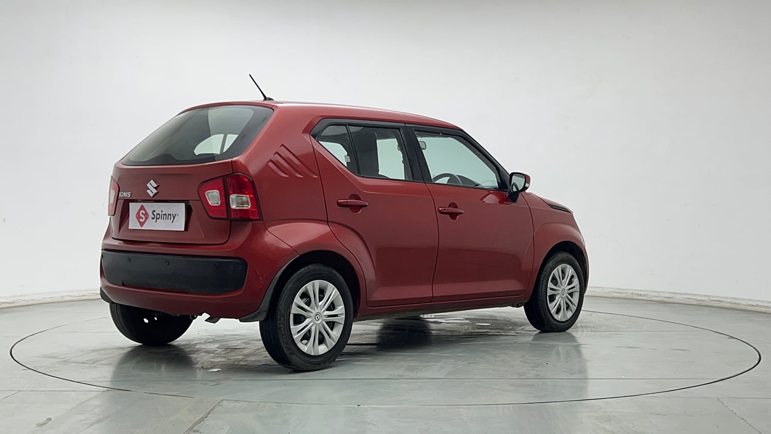 Used 2017 Maruti Suzuki Ignis Delta 1.2 MT Petrol Manual exterior RIGHT REAR CORNER VIEW