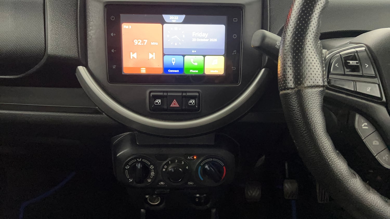 Used 2021 Maruti Suzuki S-Presso VXi Plus Petrol Manual interior MUSIC SYSTEM & AC CONTROL VIEW