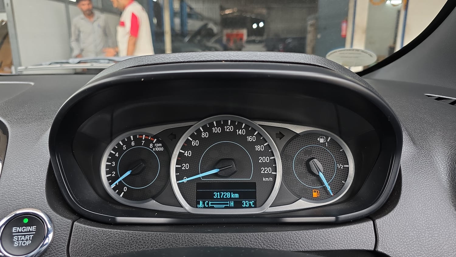 Used 2021 Ford Freestyle Titanium 1.2 Ti-VCT Petrol Manual interior CLUSTERMETER VIEW