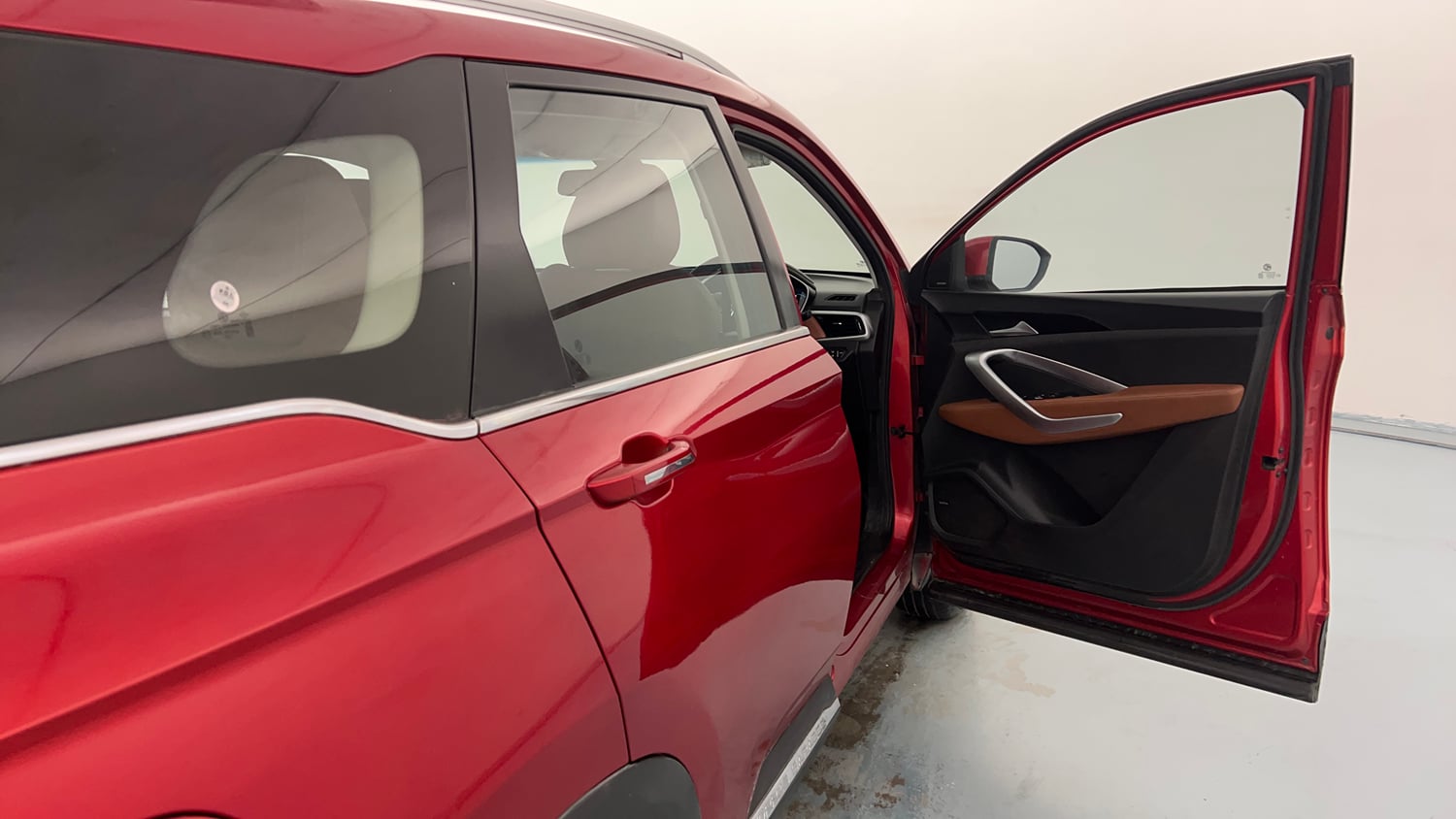 Used 2020 MG Motors Hector Plus Sharp 2.0 Diesel Diesel Manual interior RIGHT FRONT DOOR OPEN VIEW