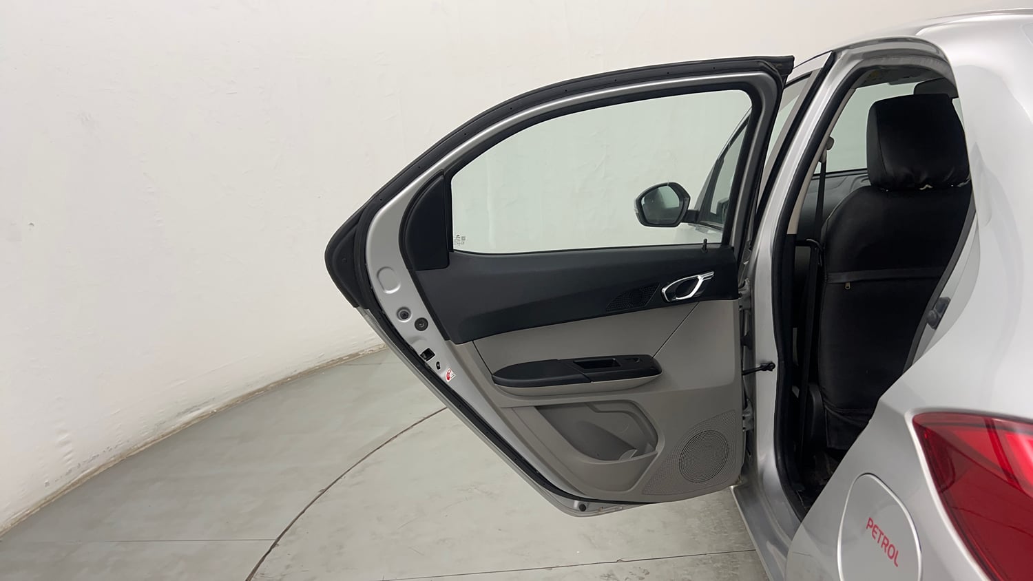 Used 2018 Tata Tiago Revotron XZA Petrol Automatic interior LEFT REAR DOOR OPEN VIEW