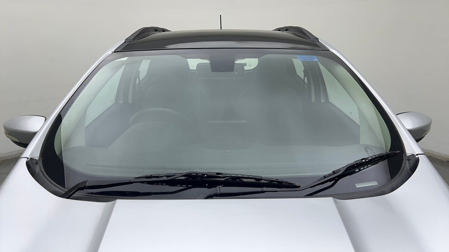 Used 2021 Ford EcoSport S MT 1.5 Ti-VCT Petrol Manual exterior FRONT WINDSHIELD VIEW