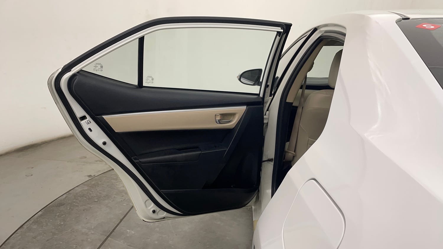 Used 2015 Toyota Corolla Altis VL AT Petrol Petrol Automatic interior LEFT REAR DOOR OPEN VIEW