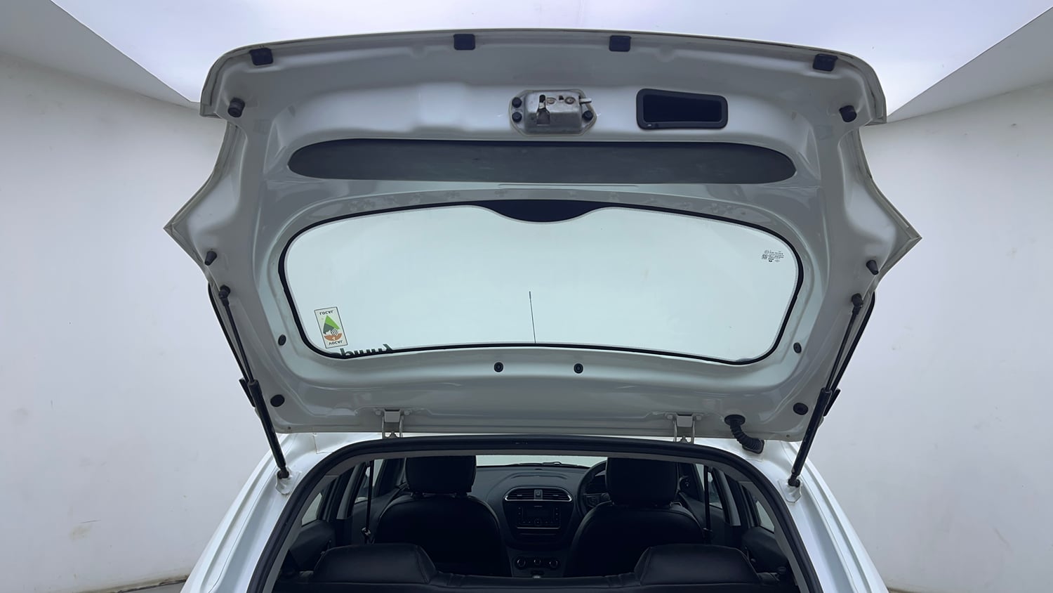 Used 2021 Tata Tiago XT Petrol Manual interior DICKY DOOR OPEN VIEW