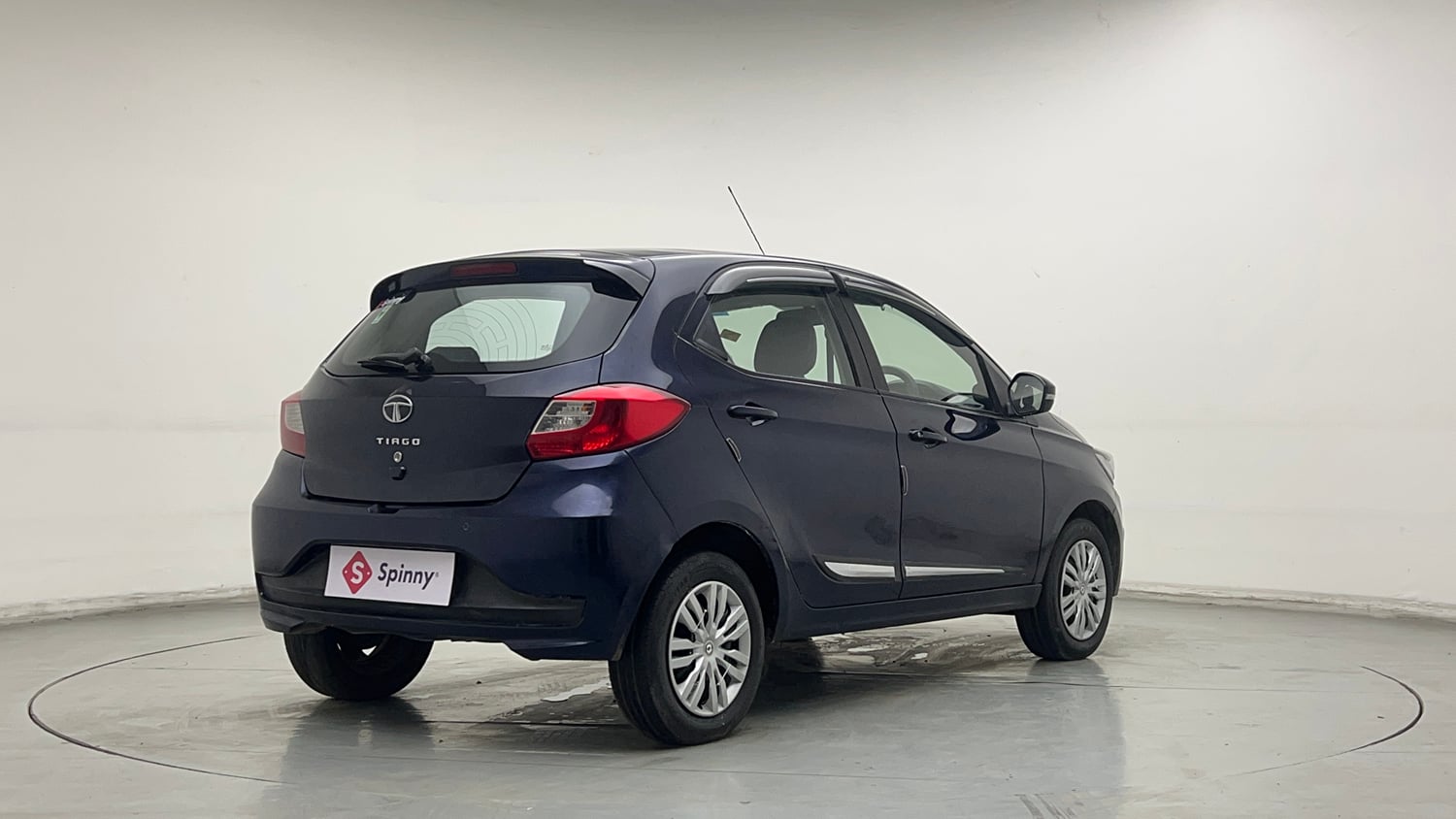Used 2021 Tata Tiago XZ CNG( Outside Fitted ) Cng Manual exterior RIGHT REAR CORNER VIEW