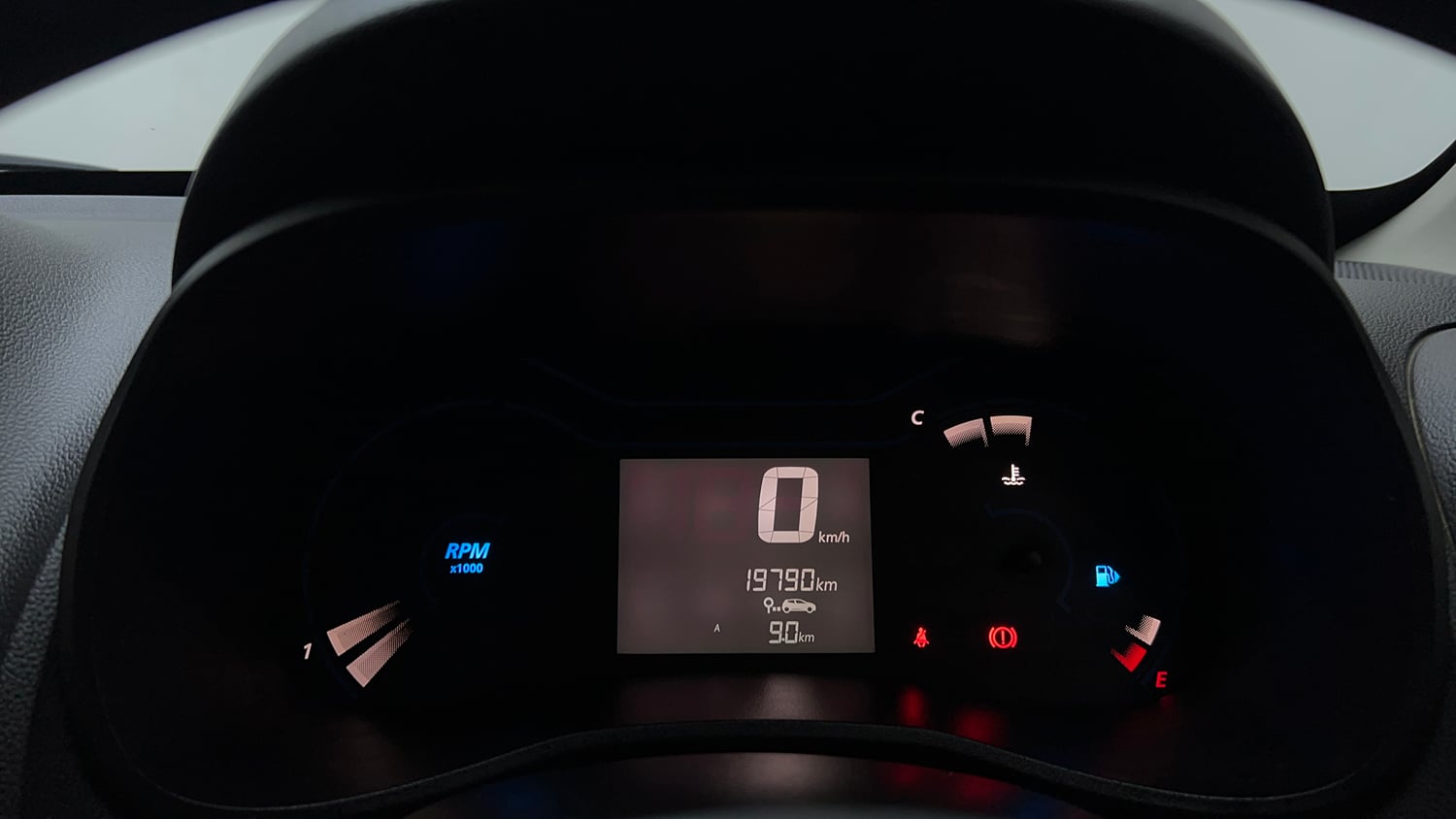 Used 2022 Renault Kwid RXT 1.0 Petrol Manual interior CLUSTERMETER VIEW