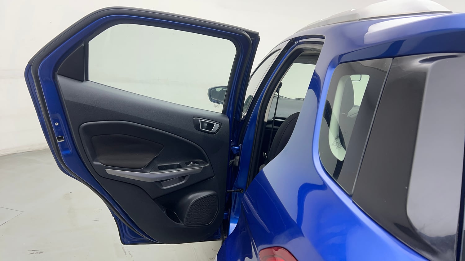Used 2018 Ford EcoSport Titanium 1.5L Ti-VCT Petrol Manual interior LEFT REAR DOOR OPEN VIEW