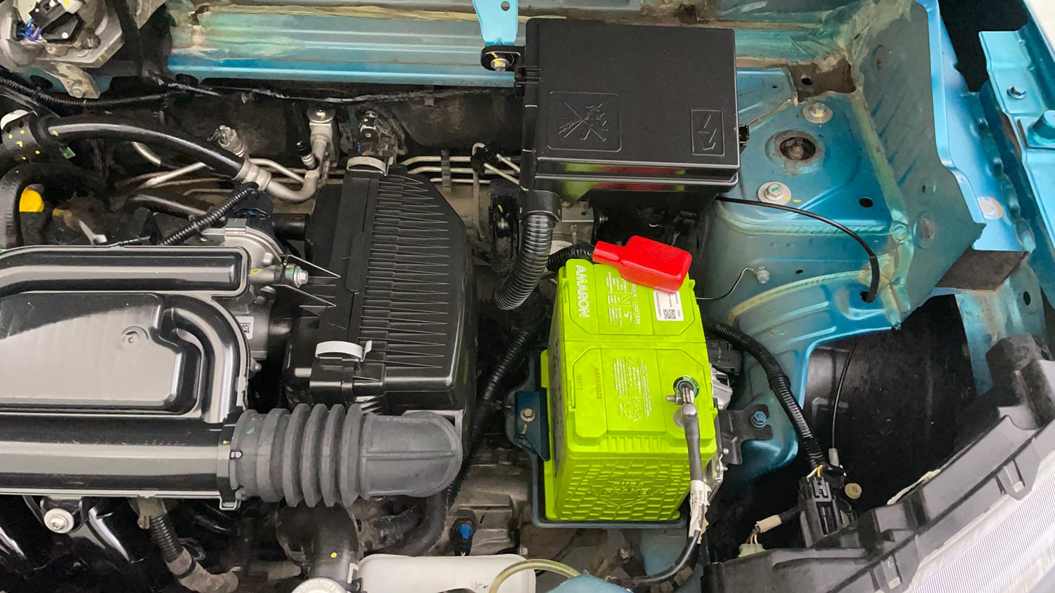 Used 2024 Renault Kwid CLIMBER 1.0 MT Petrol Manual engine ENGINE LEFT SIDE VIEW