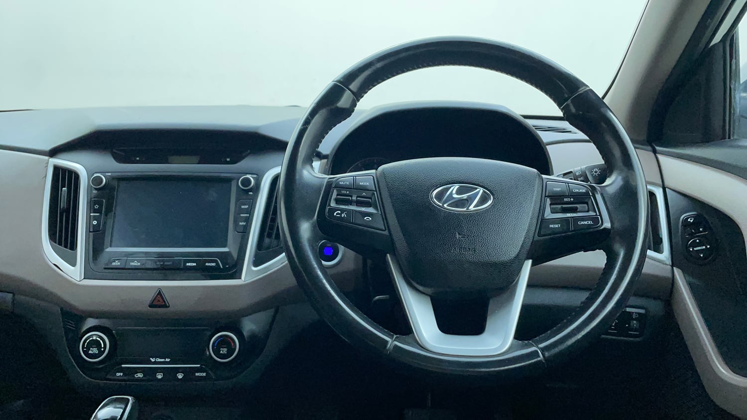 Used 2018 Hyundai Creta SX 1.6 AT Petrol Petrol Automatic interior STEERING VIEW