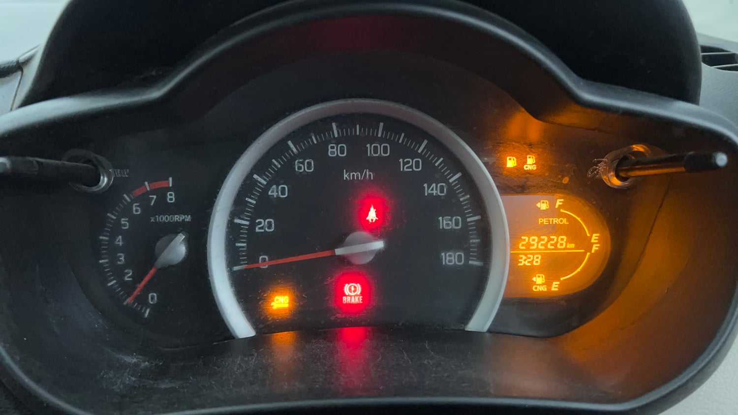 Used 2018 Maruti Suzuki Celerio VXi (O) CNG Cng Manual interior CLUSTERMETER VIEW