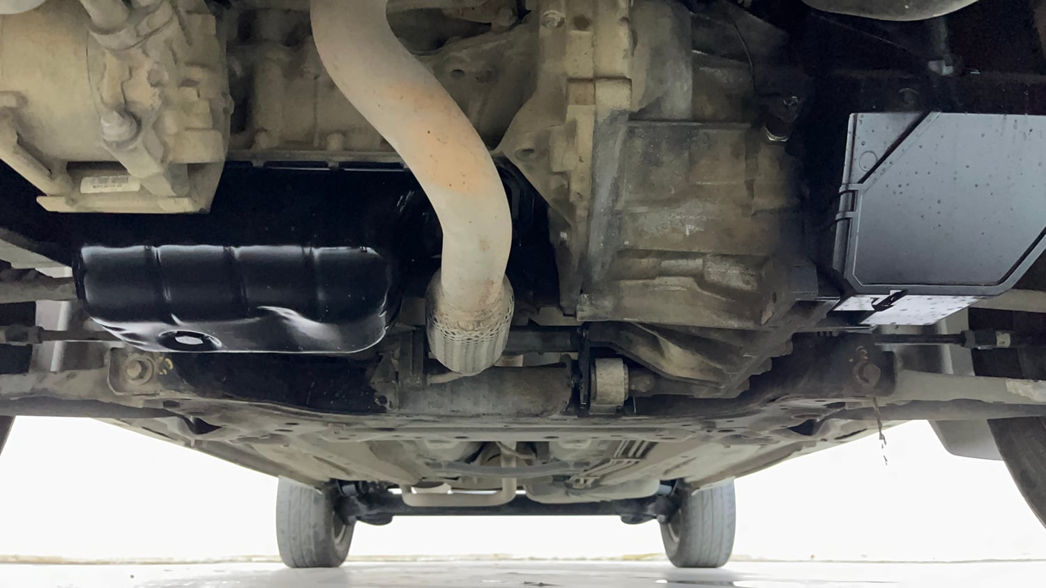 Used 2017 Ford EcoSport Trend+ 1.5L TDCi Diesel Manual extra FRONT LEFT UNDERBODY VIEW