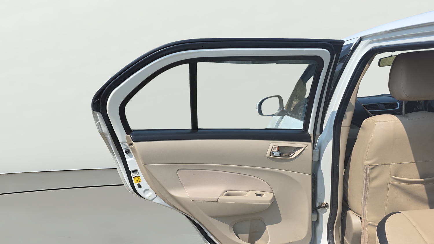 Used 2016 Maruti Suzuki Swift Dzire VXI Petrol Manual interior LEFT REAR DOOR OPEN VIEW
