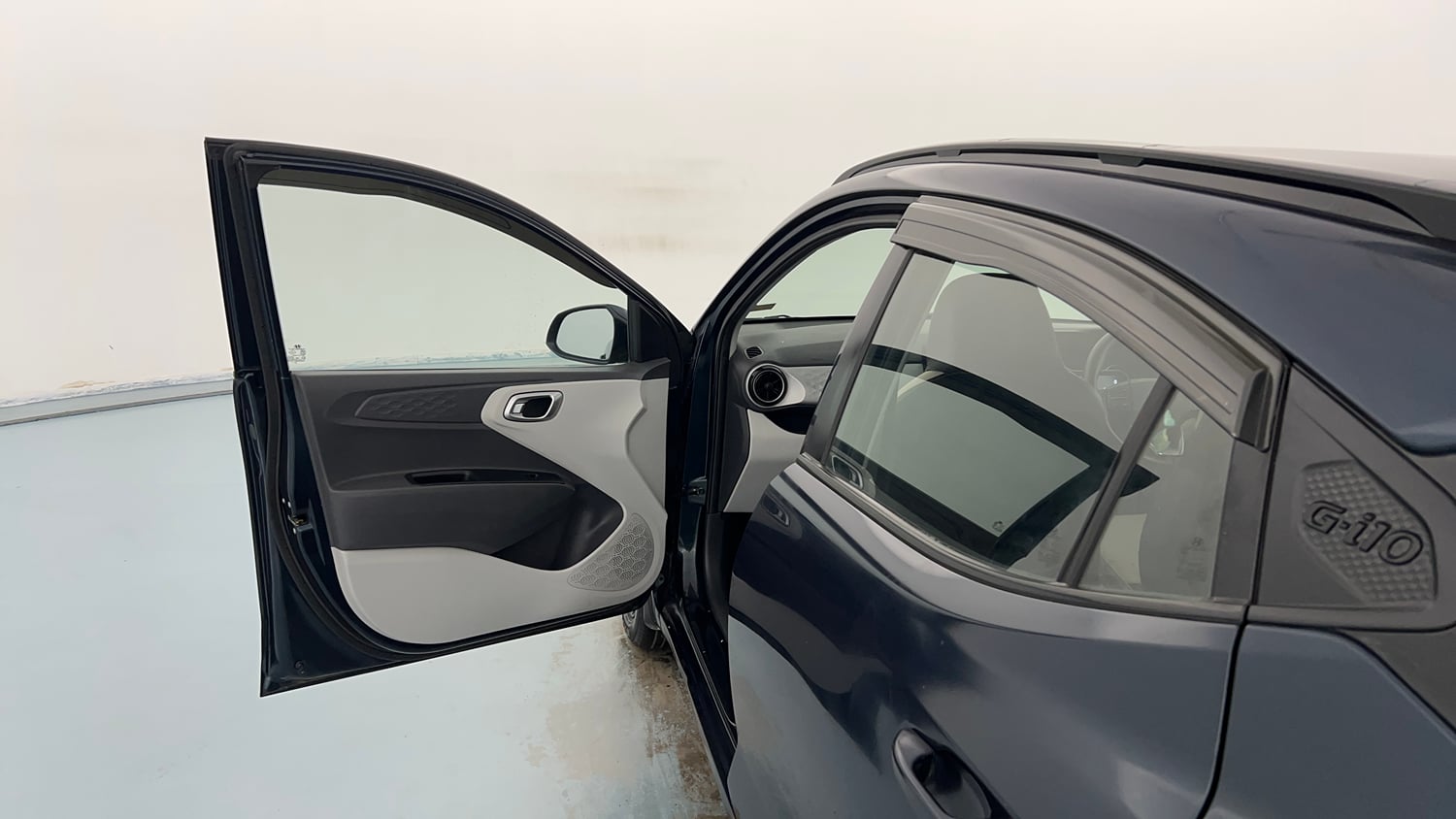 Used 2020 Hyundai Grand i10 Nios Sportz 1.2 Kappa VTVT Petrol Manual interior LEFT FRONT DOOR OPEN VIEW