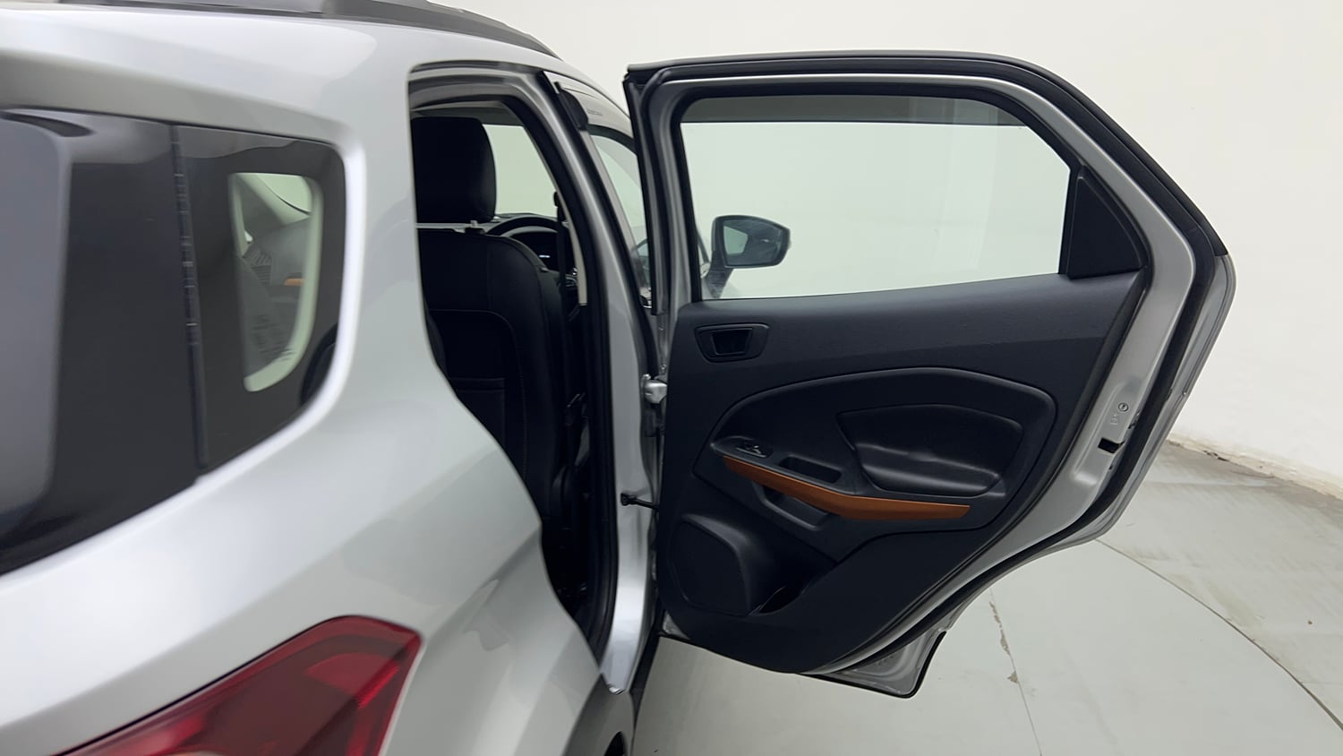 Used 2021 Ford EcoSport S MT 1.5 Ti-VCT Petrol Manual interior RIGHT REAR DOOR OPEN VIEW