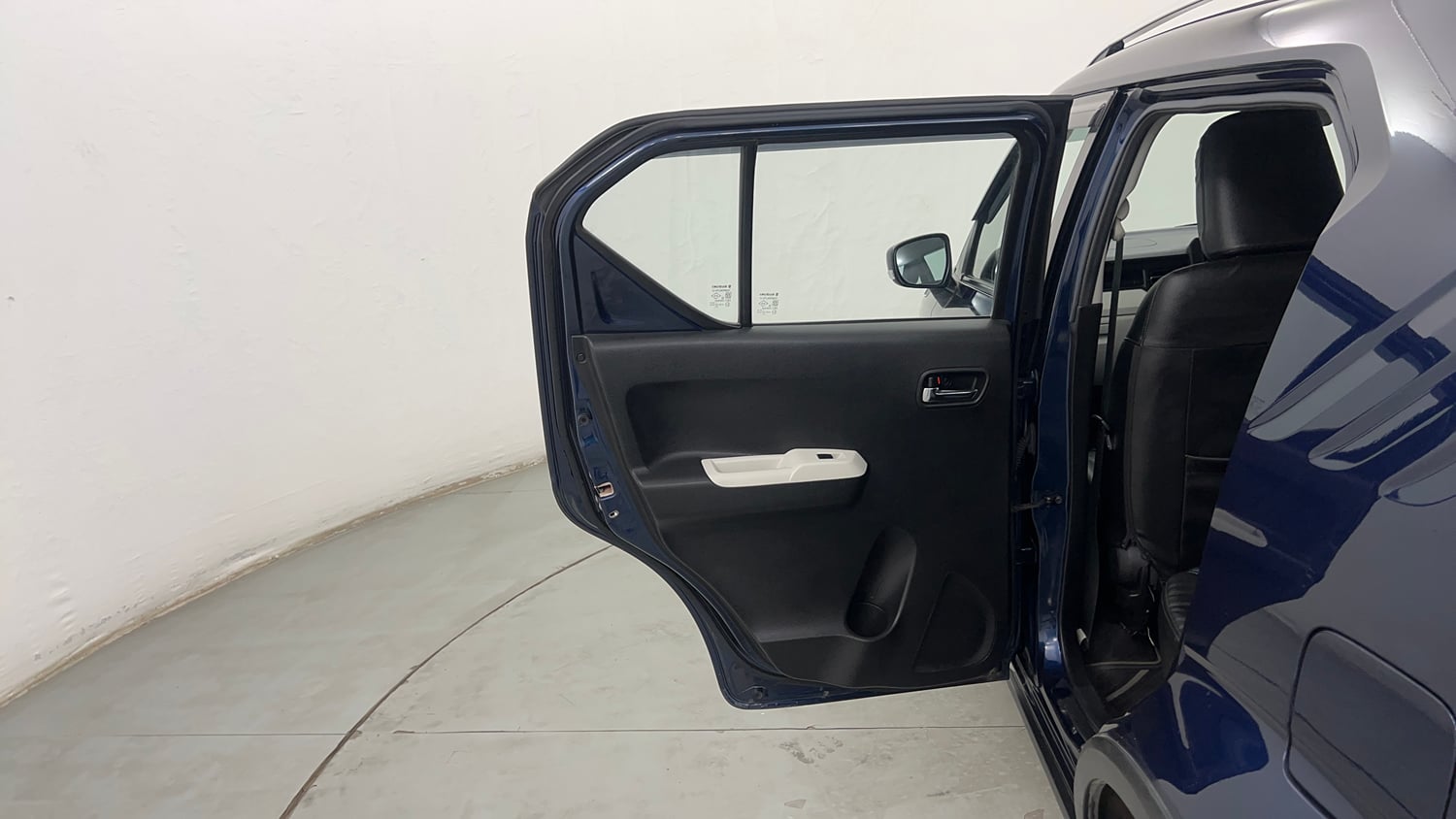 Used 2022 Maruti Suzuki Ignis Delta 1.2 AMT Petrol Automatic interior LEFT REAR DOOR OPEN VIEW