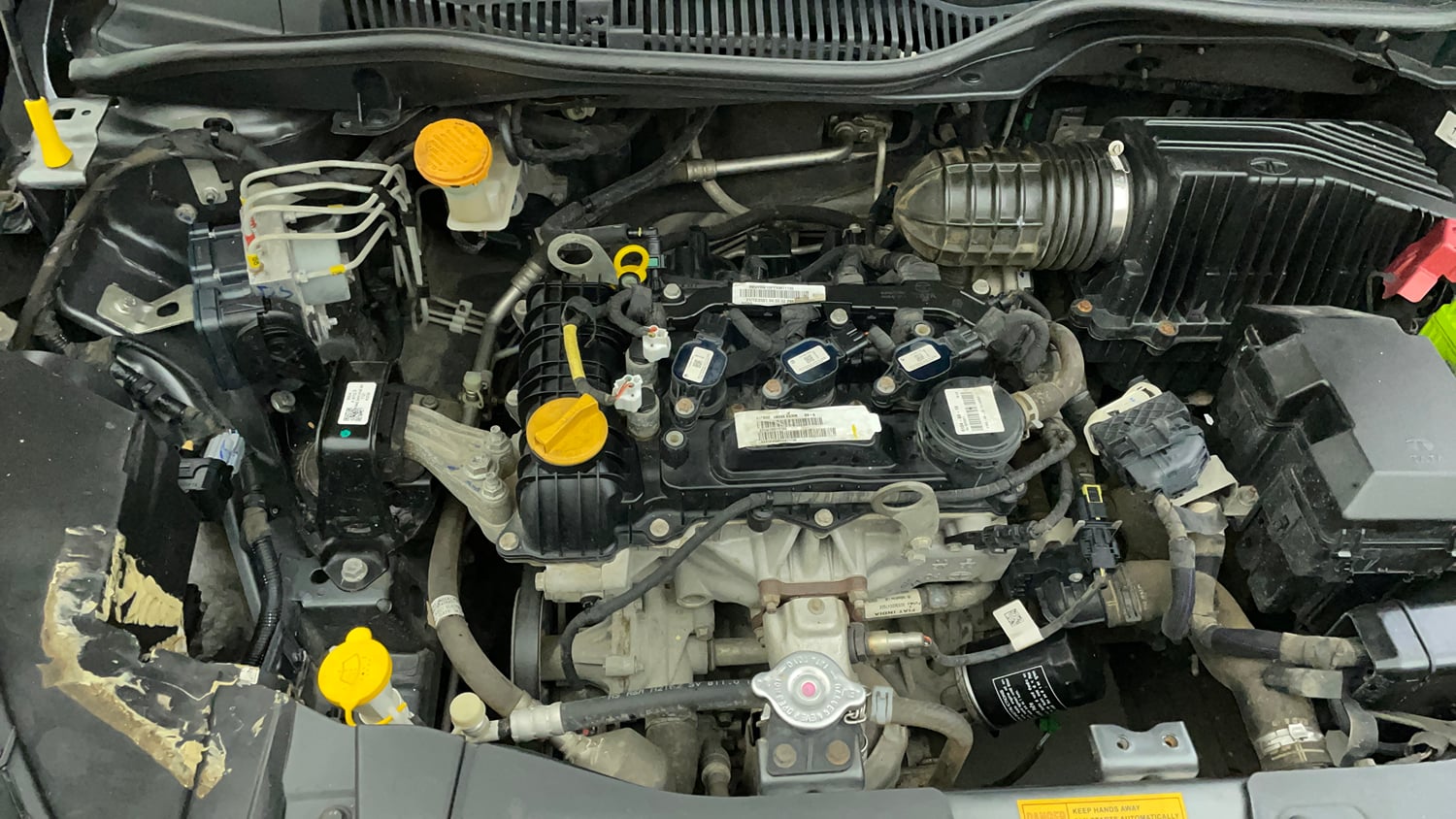 Used 2022 Tata Altroz XM Plus Petrol Petrol Manual engine ENGINE RIGHT SIDE VIEW