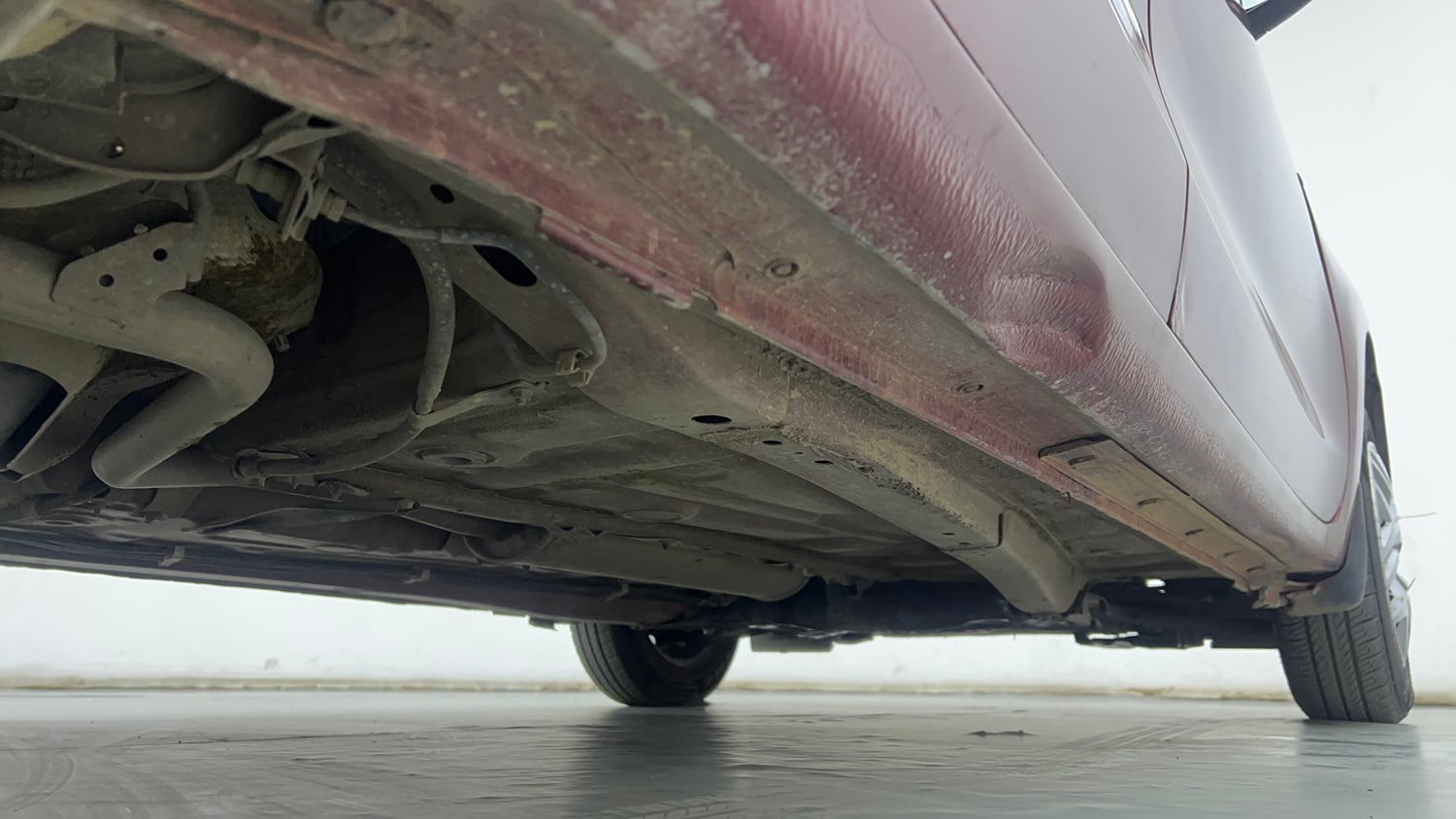 Used 2019 Maruti Suzuki Dzire VXi Petrol Manual extra REAR RIGHT UNDERBODY VIEW