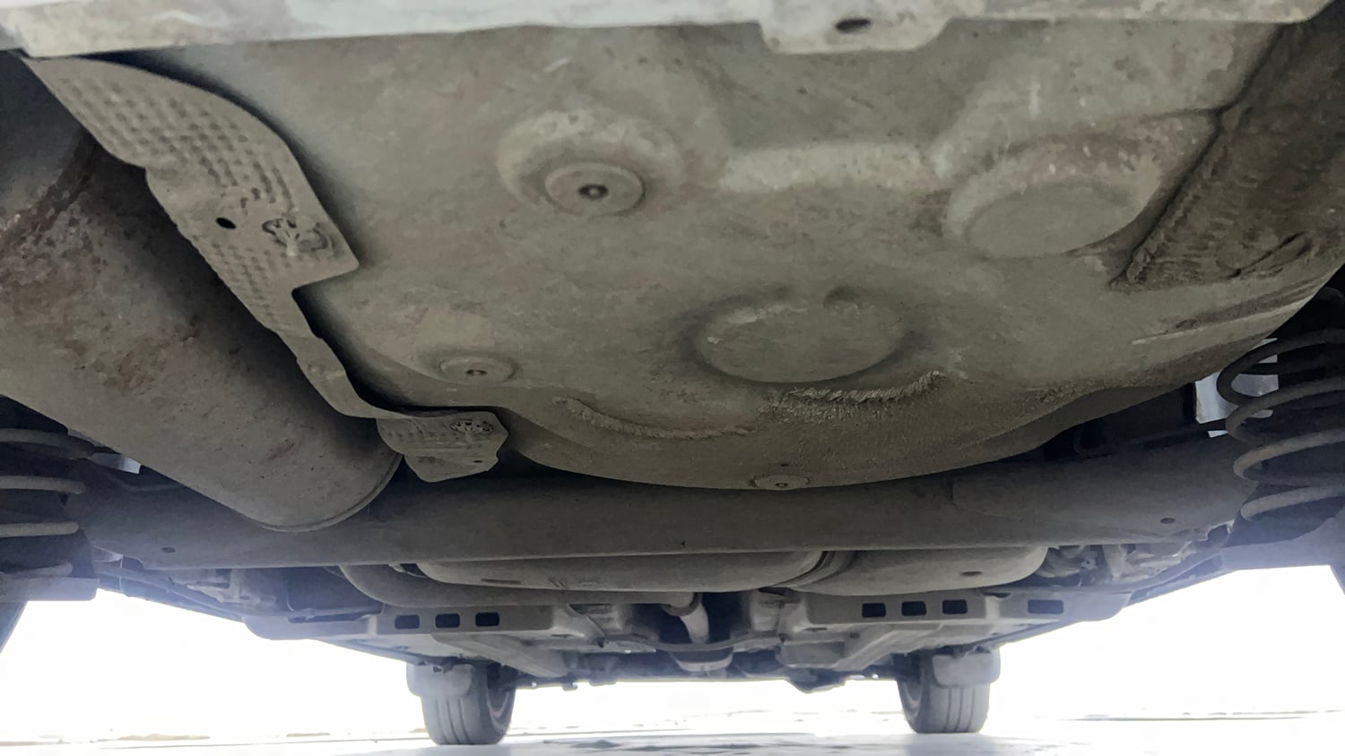 Used 2016 Volkswagen Polo GT TSI Petrol Automatic extra REAR UNDERBODY VIEW (TAKEN FROM REAR)