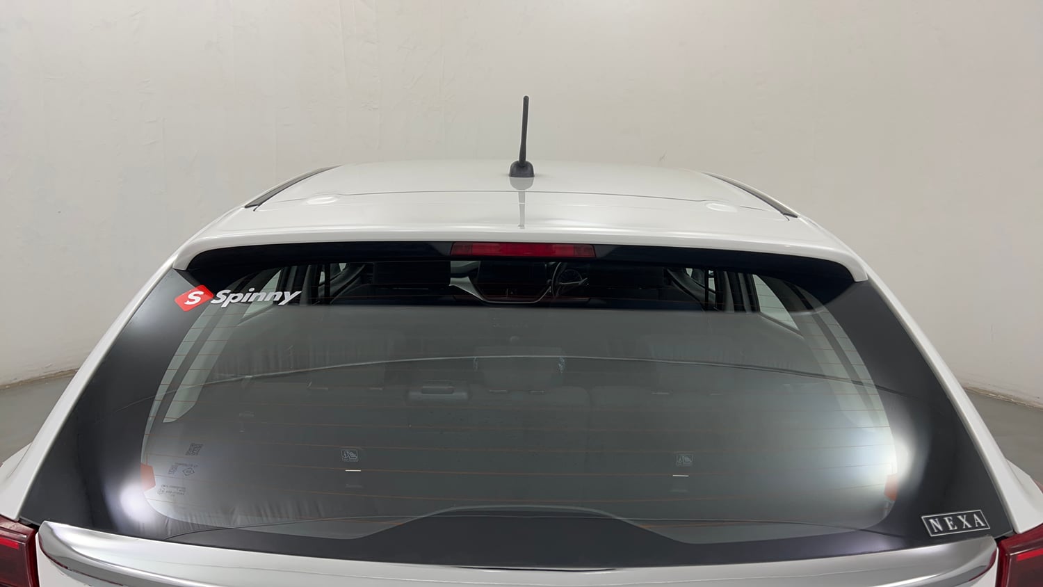 Used 2026 Maruti Suzuki Baleno Sigma MT Petrol Manual exterior BACK WINDSHIELD VIEW