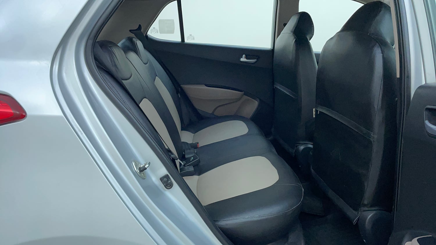 Used 2017 Hyundai Grand i10 Sportz 1.2 Kappa VTVT Petrol Manual interior RIGHT SIDE REAR DOOR CABIN VIEW