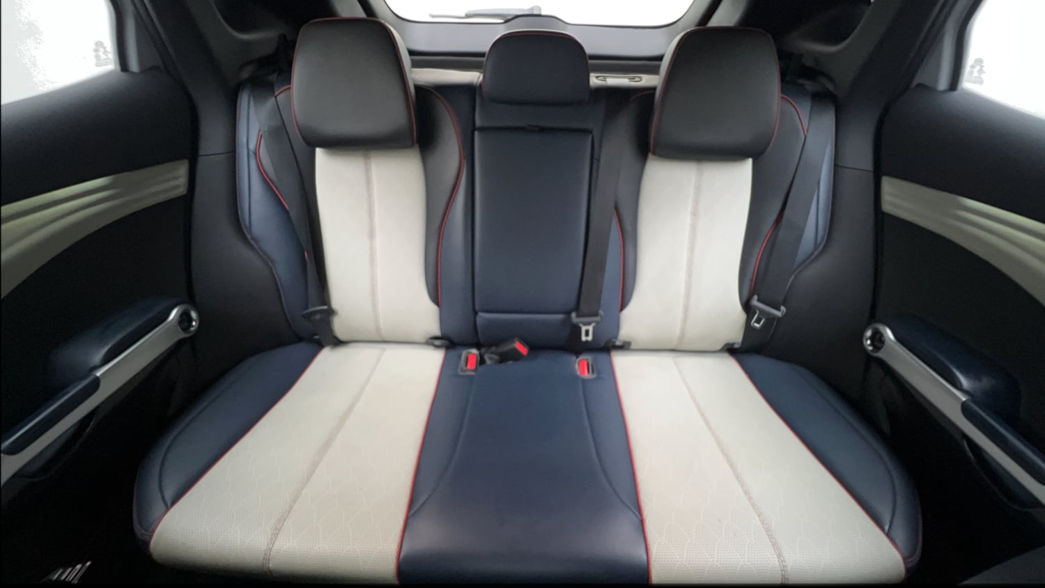 Used 2023 BYD Atto 3 Extended Range Electric Automatic interior REAR SEAT CONDITION VIEW