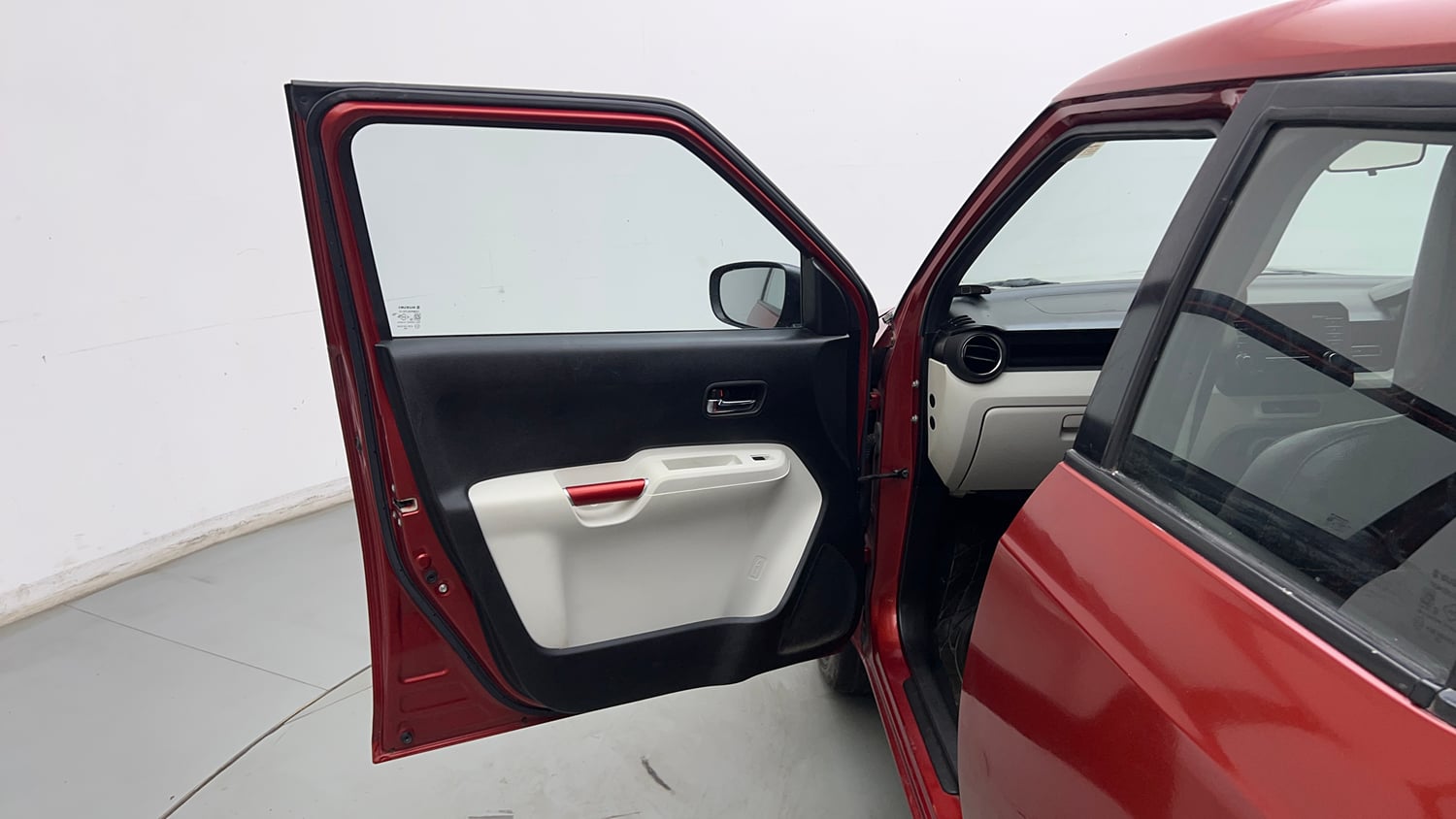 Used 2017 Maruti Suzuki Ignis Delta 1.2 MT Petrol Manual interior LEFT FRONT DOOR OPEN VIEW
