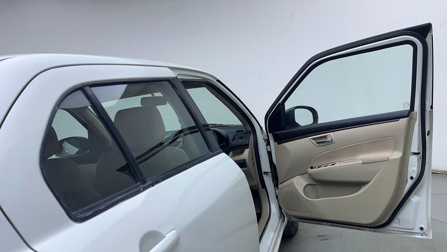 Used 2015 Maruti Suzuki Swift Dzire VXI Petrol Manual interior RIGHT FRONT DOOR OPEN VIEW