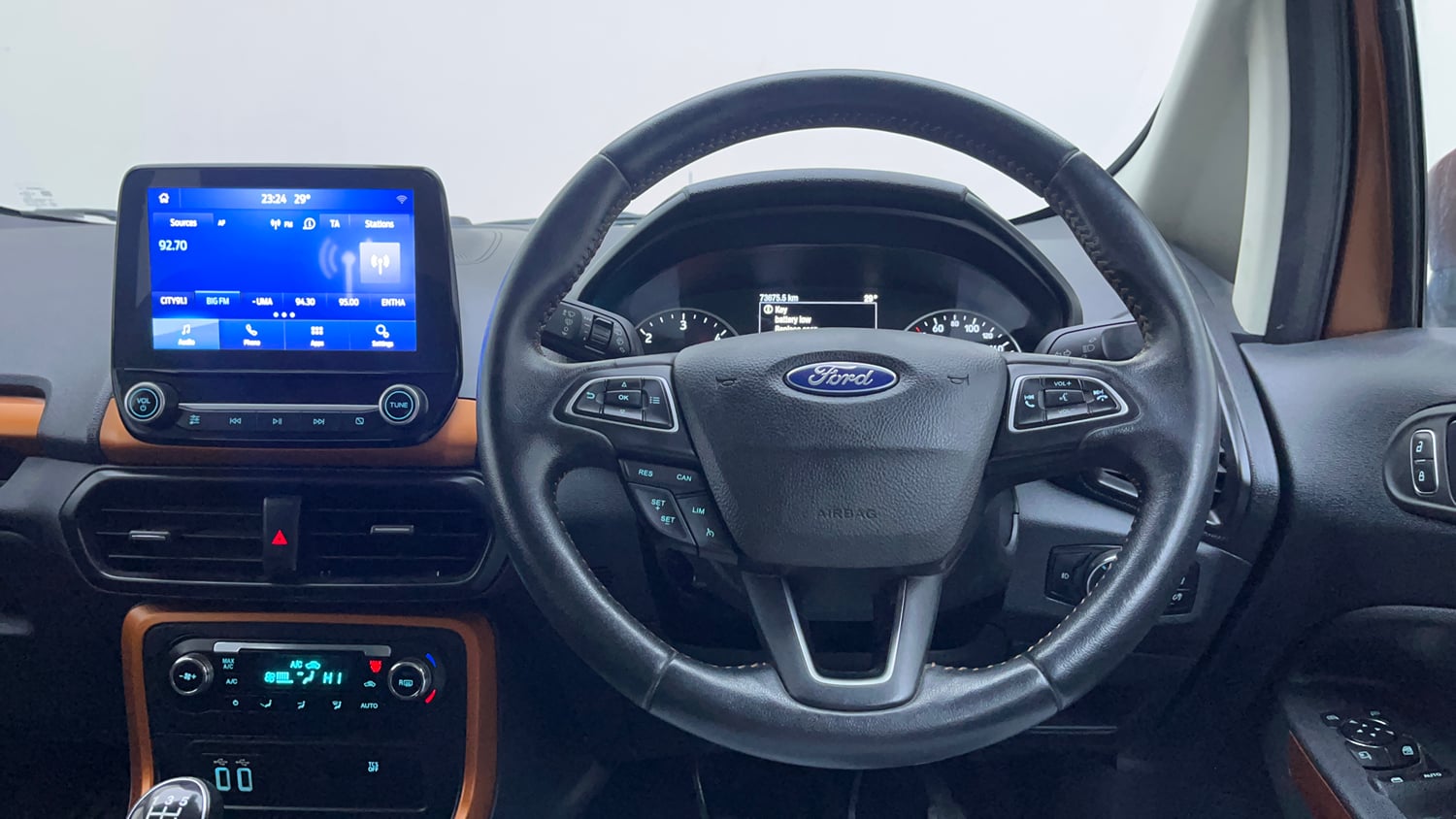 Used 2020 Ford EcoSport S MT 1.5 TDCi Diesel Manual interior STEERING VIEW