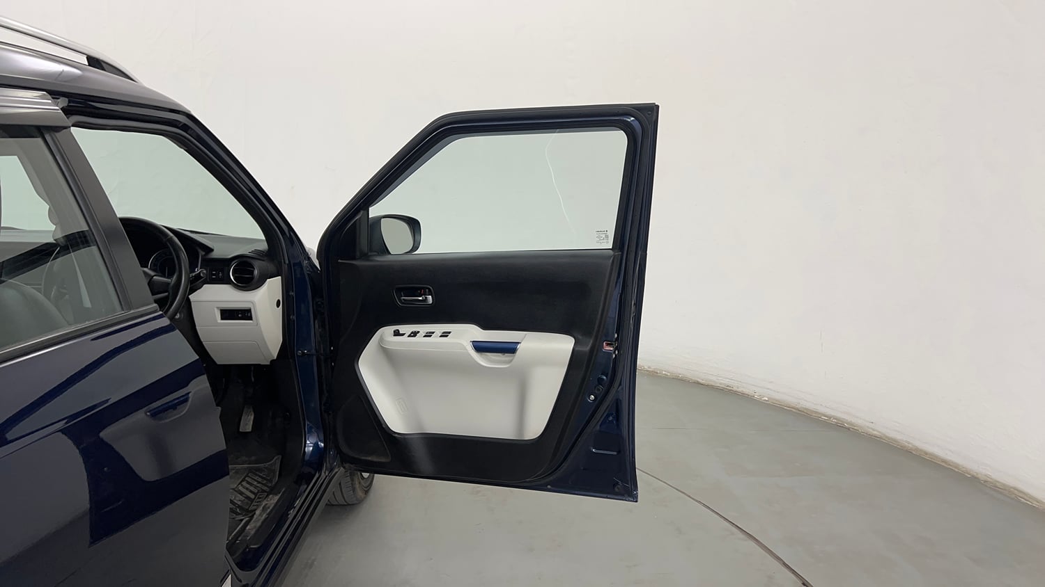 Used 2022 Maruti Suzuki Ignis Delta 1.2 AMT Petrol Automatic interior RIGHT FRONT DOOR OPEN VIEW