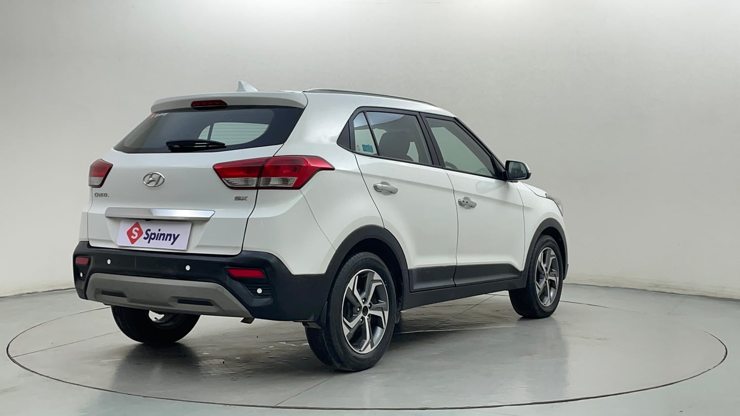 Used 2018 Hyundai Creta SX 1.6 AT Petrol Petrol Automatic exterior RIGHT REAR CORNER VIEW