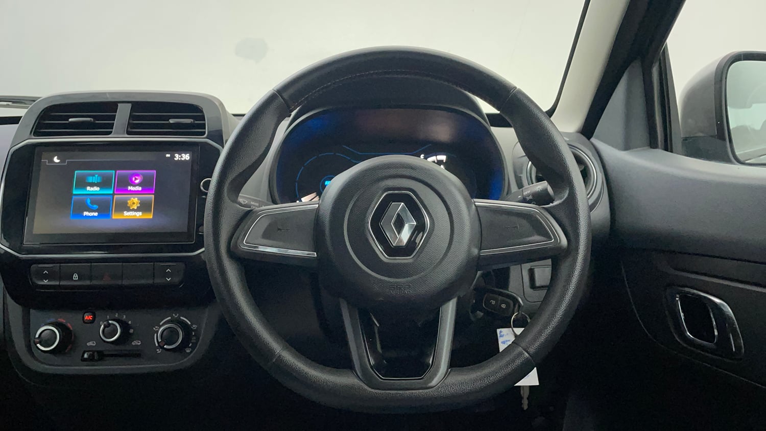 Used 2020 Renault Kwid 1.0 RXT AMT Opt Petrol Automatic interior STEERING VIEW