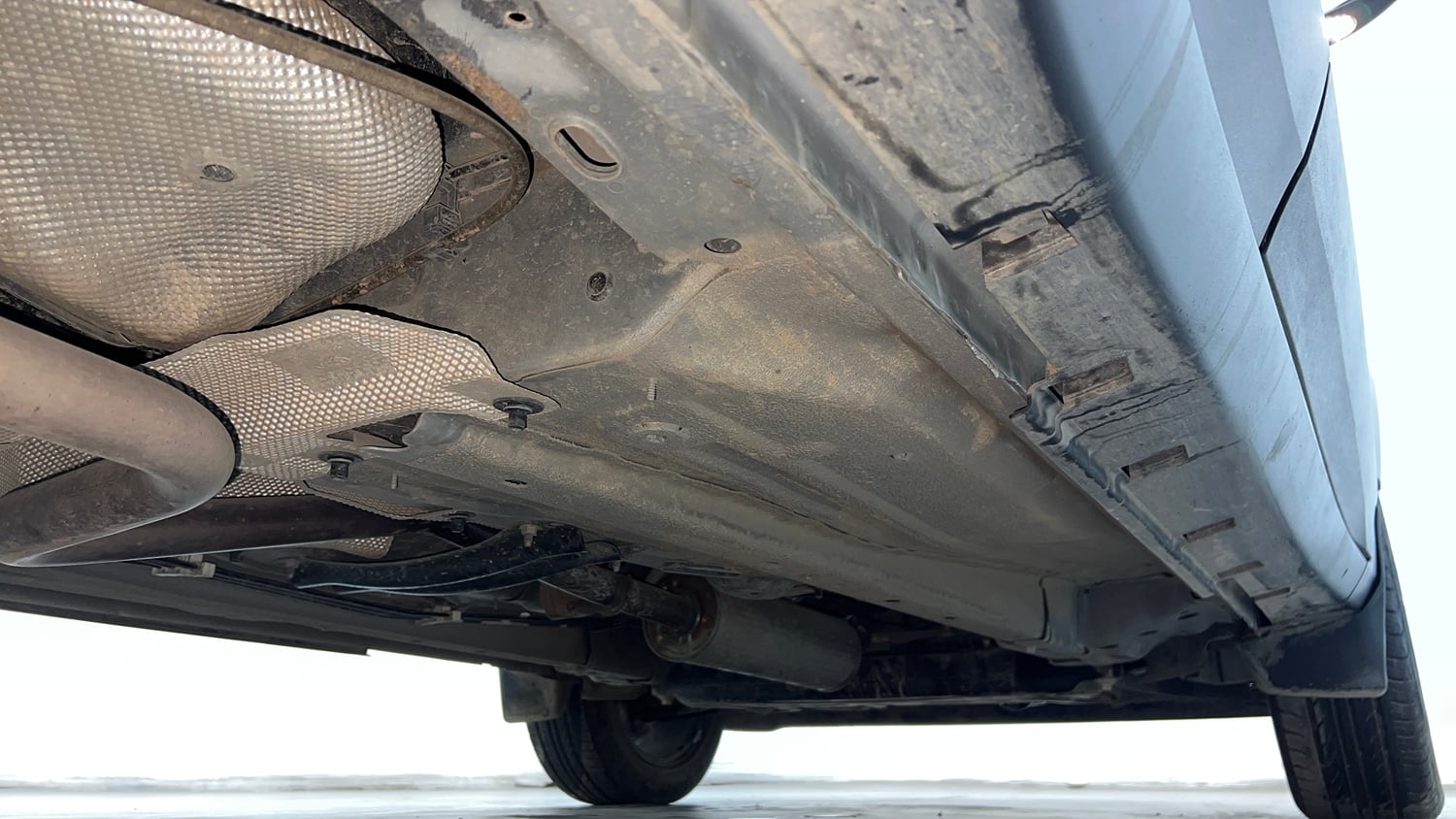 Used 2021 Ford EcoSport S MT 1.5 Ti-VCT Petrol Manual extra REAR RIGHT UNDERBODY VIEW