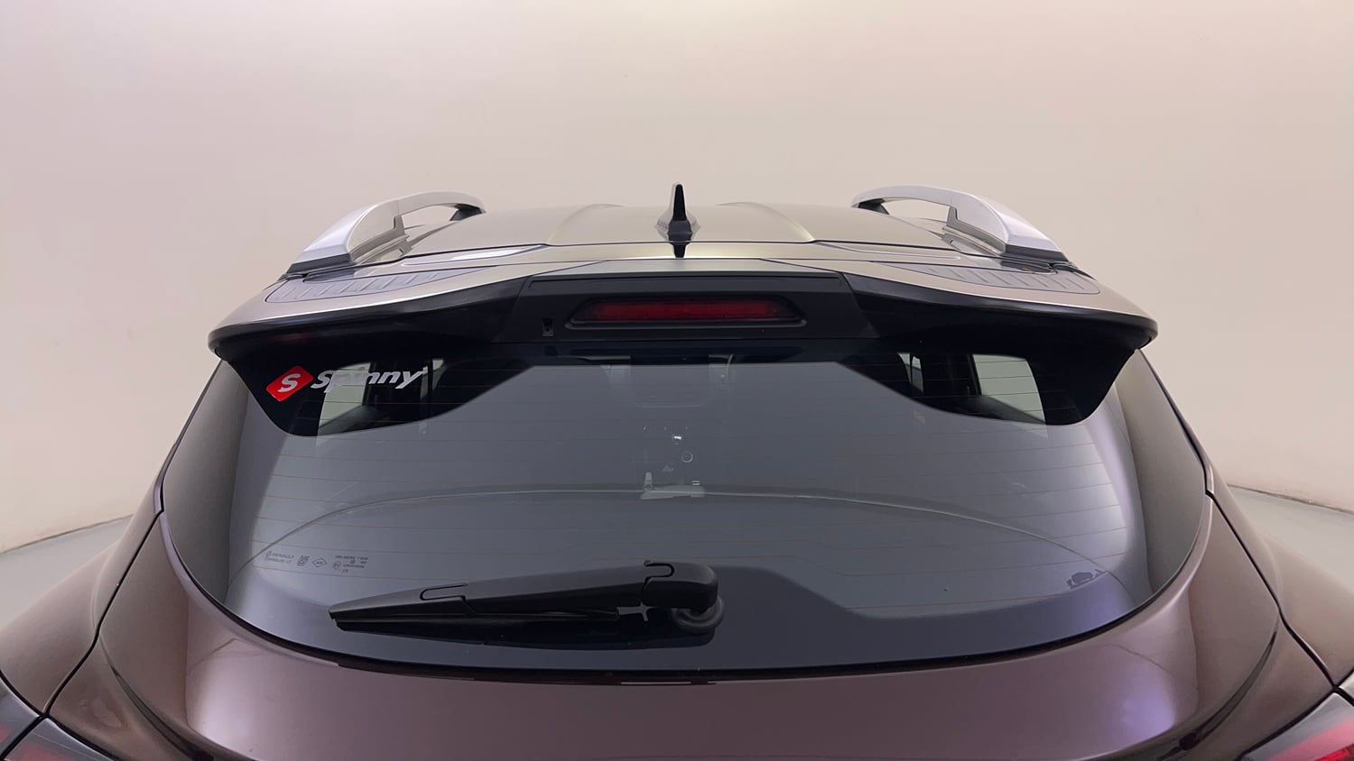Used 2021 Renault Kiger RXZ AMT Dual Tone Petrol Automatic exterior BACK WINDSHIELD VIEW