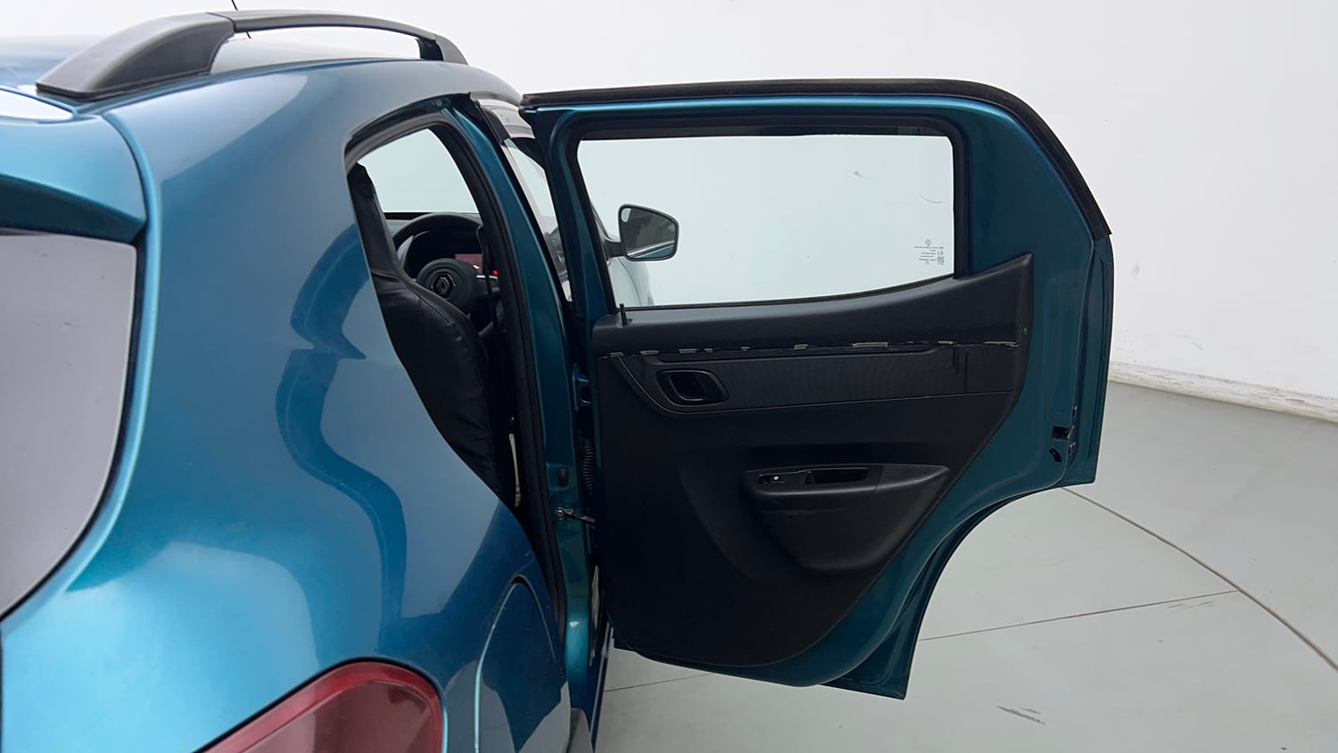 Used 2022 Renault Kwid RXT 1.0 Petrol Manual interior RIGHT REAR DOOR OPEN VIEW