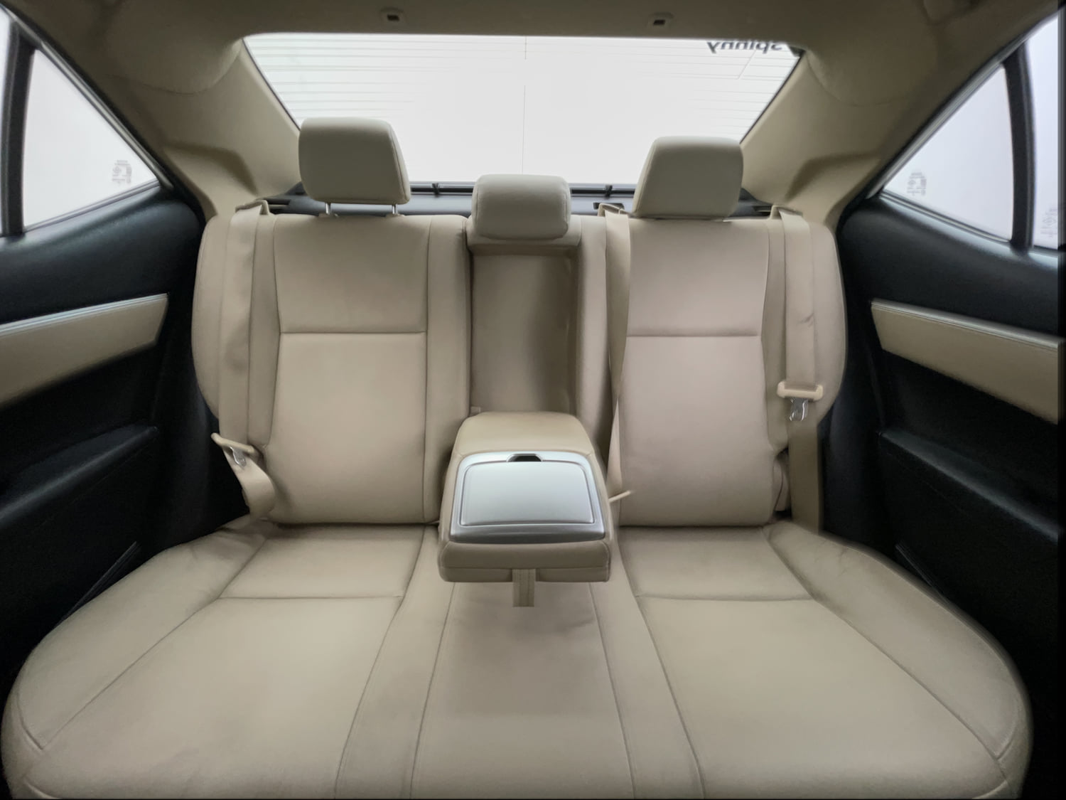 Used 2015 Toyota Corolla Altis VL AT Petrol Petrol Automatic interior REAR SEAT CONDITION VIEW