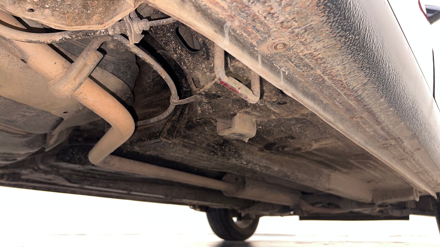Used 2016 Maruti Suzuki Celerio VXi Petrol Manual extra REAR RIGHT UNDERBODY VIEW