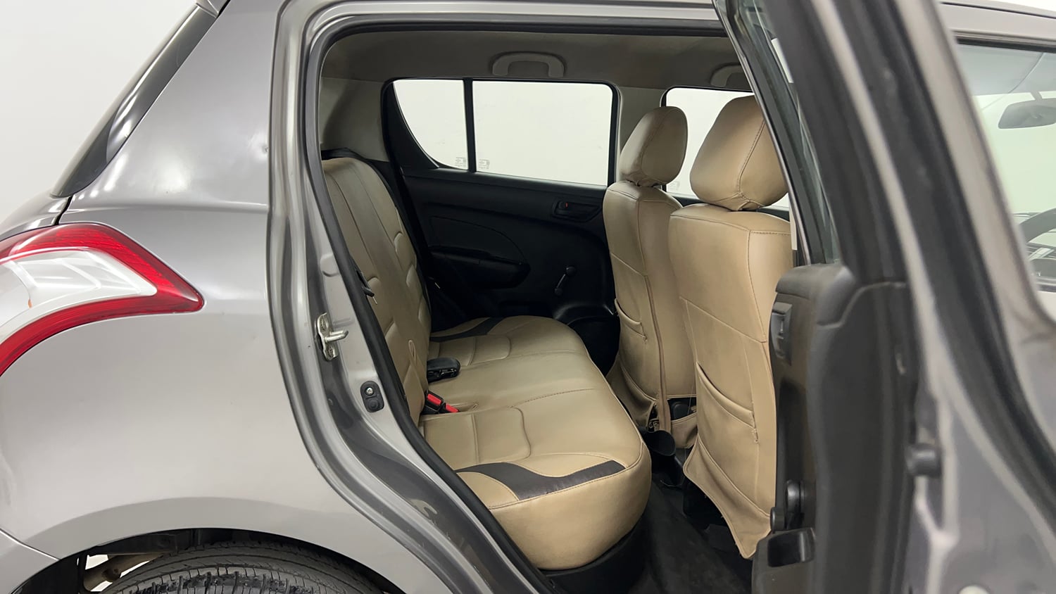Used 2014 Maruti Suzuki Swift LXi Petrol Manual interior RIGHT SIDE REAR DOOR CABIN VIEW