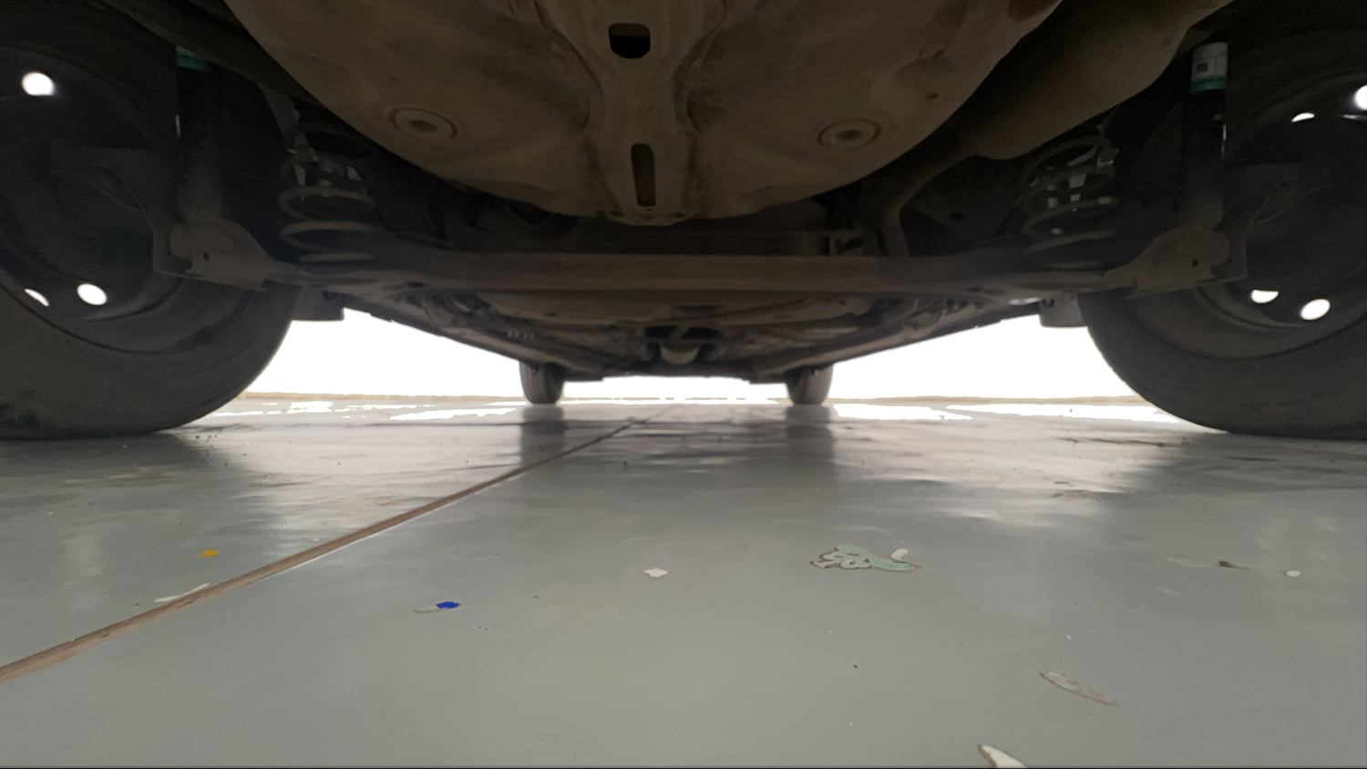 Used 2018 Maruti Suzuki Swift LXi Petrol Manual extra REAR UNDERBODY VIEW (TAKEN FROM REAR)