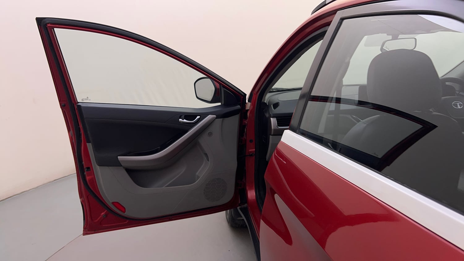 Used 2019 Tata Nexon XZA Plus Petrol Petrol Automatic interior LEFT FRONT DOOR OPEN VIEW