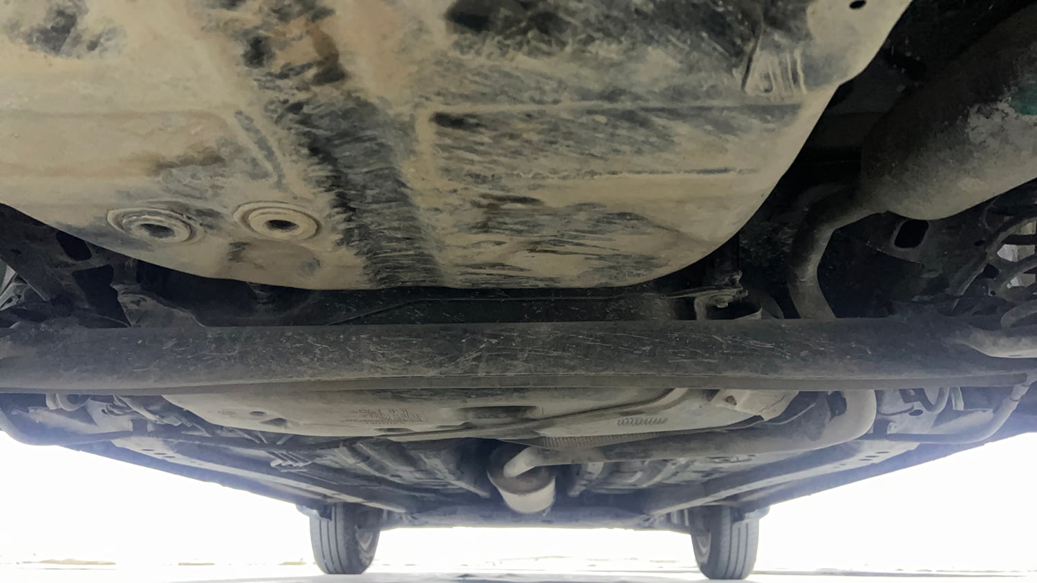 Used 2025 Maruti Suzuki Wagon R ZXI Plus 1.2 AGS Petrol Automatic extra REAR UNDERBODY VIEW (TAKEN FROM REAR)